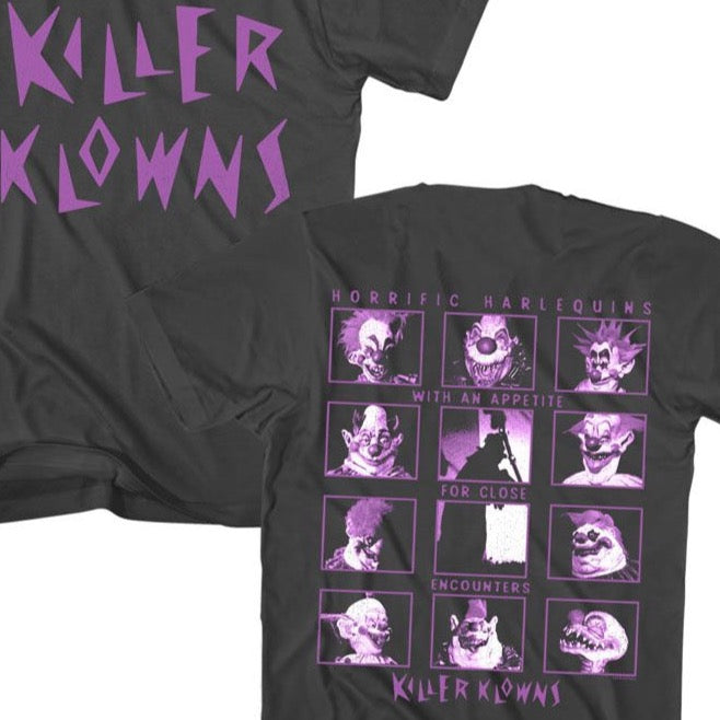 Killer Klowns Horrific Harlequins T-Shirt product image 2