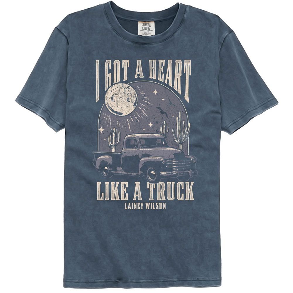 Lainey Wilson Heart Like A Truck Comfort Colors T-Shirt product image 1
