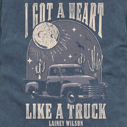 Lainey Wilson Heart Like A Truck Comfort Colors T-Shirt product image 2