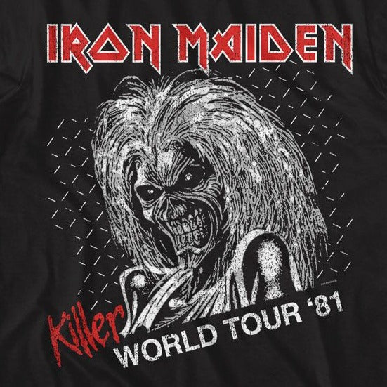 Iron Maiden Killer World Tour T-Shirt product image 2