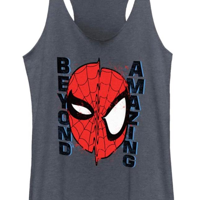 Junior's Marvel Spider-Man Beyond Amazing BEYOND AMAZING WARP Tank Top