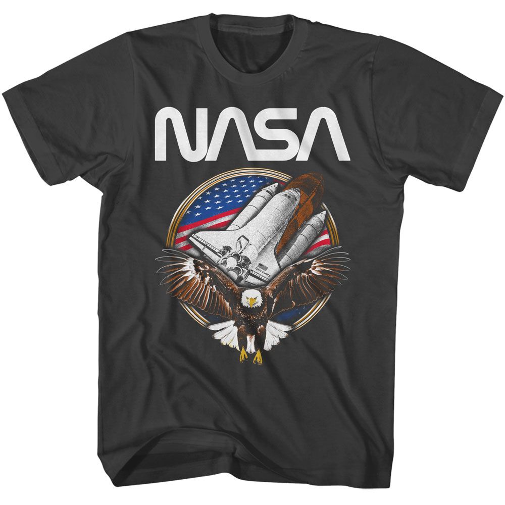 NASA Eagle And Shuttle T-Shirt product image 1