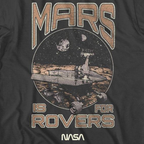NASA Mars is for Rovers T-Shirt product image 2