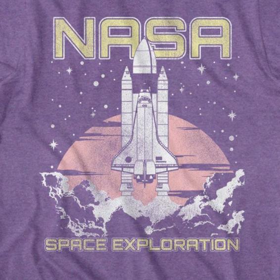 NASA Lift Off Space Exploration T-Shirt product image 2