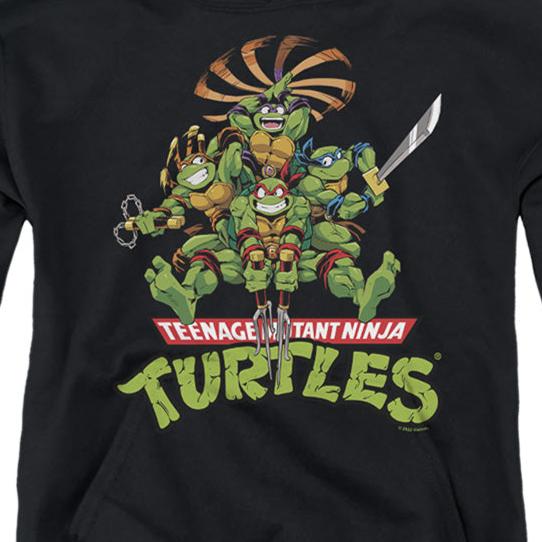 Youth Teenage Mutant Ninja Turtles Manga Pullover Hoodie product image 2
