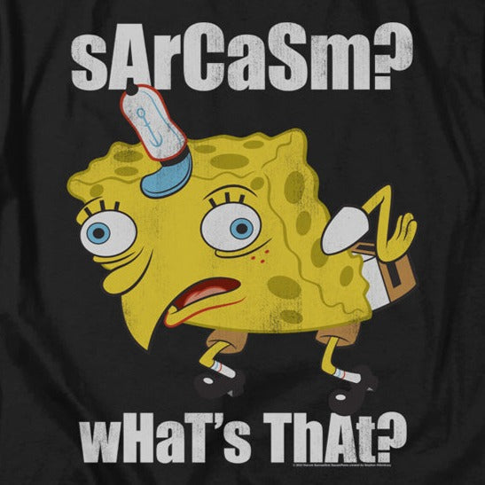 SpongeBob SquarePants Sarcasm Meme T-Shirt product image 2