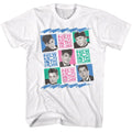New Kids On The Block Tricolor Squares T-Shirt product image 1