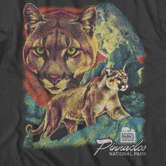 NPCA Pinnacles National Park Mountain Lion T-Shirt product image 2