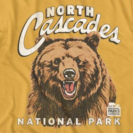 NPCA North Cascades National Park Grizzly T-Shirt product image 2