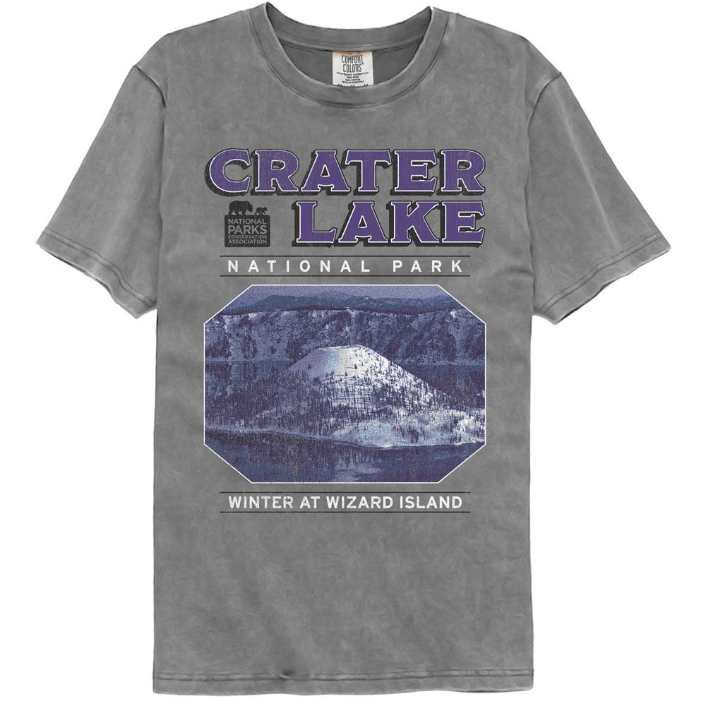 National Parks Crater Lake Tabletop Comfort Colors T-Shirt product image 1