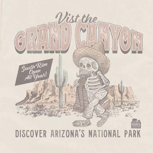 National Parks Visit The Grand Canyon Comfort Colors T-Shirt product image 2