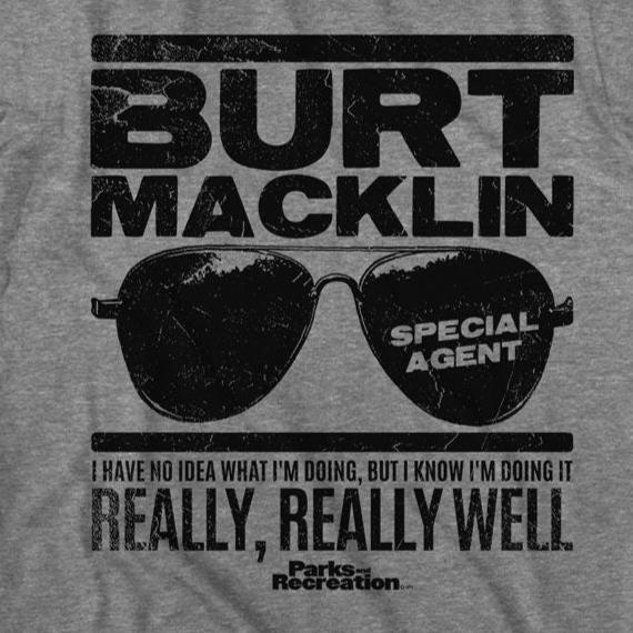 Parks And Recreation Burt Macklin T-Shirt product image 2