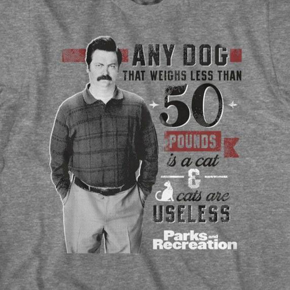 Parks And Recreation Dog Less Than 50 Pounds T-Shirt product image 2