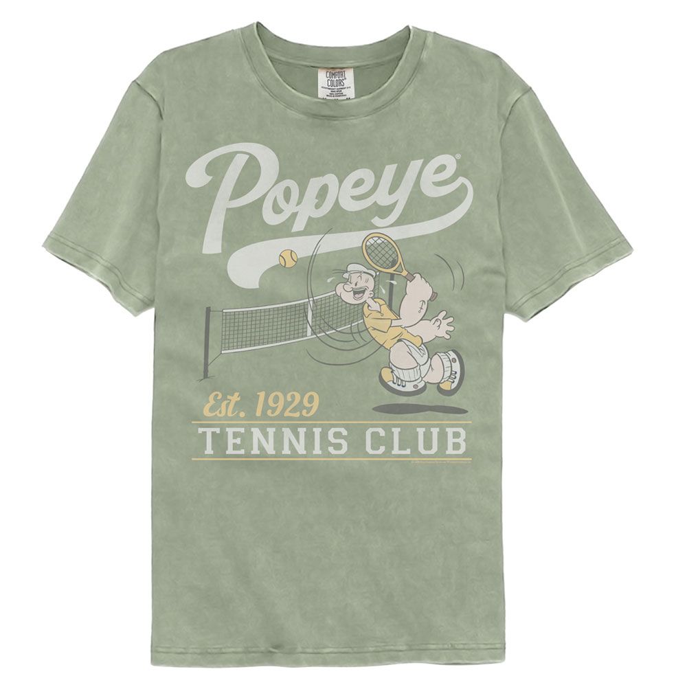 Popeye Tennis Club Est 1929 Comfort Colors T-Shirt product image 1