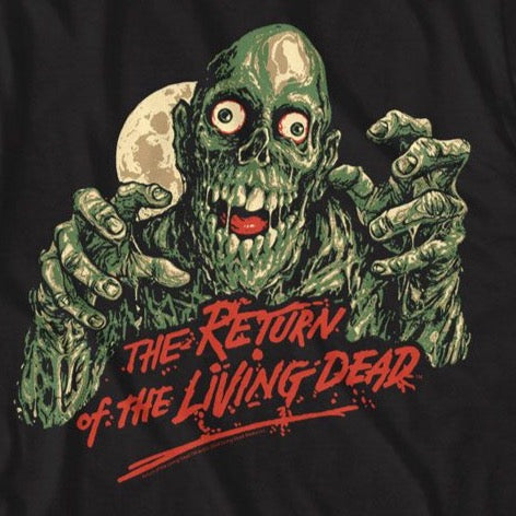 Return Of The Living Dead Zombie Moon T-Shirt product image 2