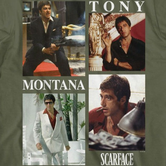 Scarface Montana Collage T-Shirt product image 2