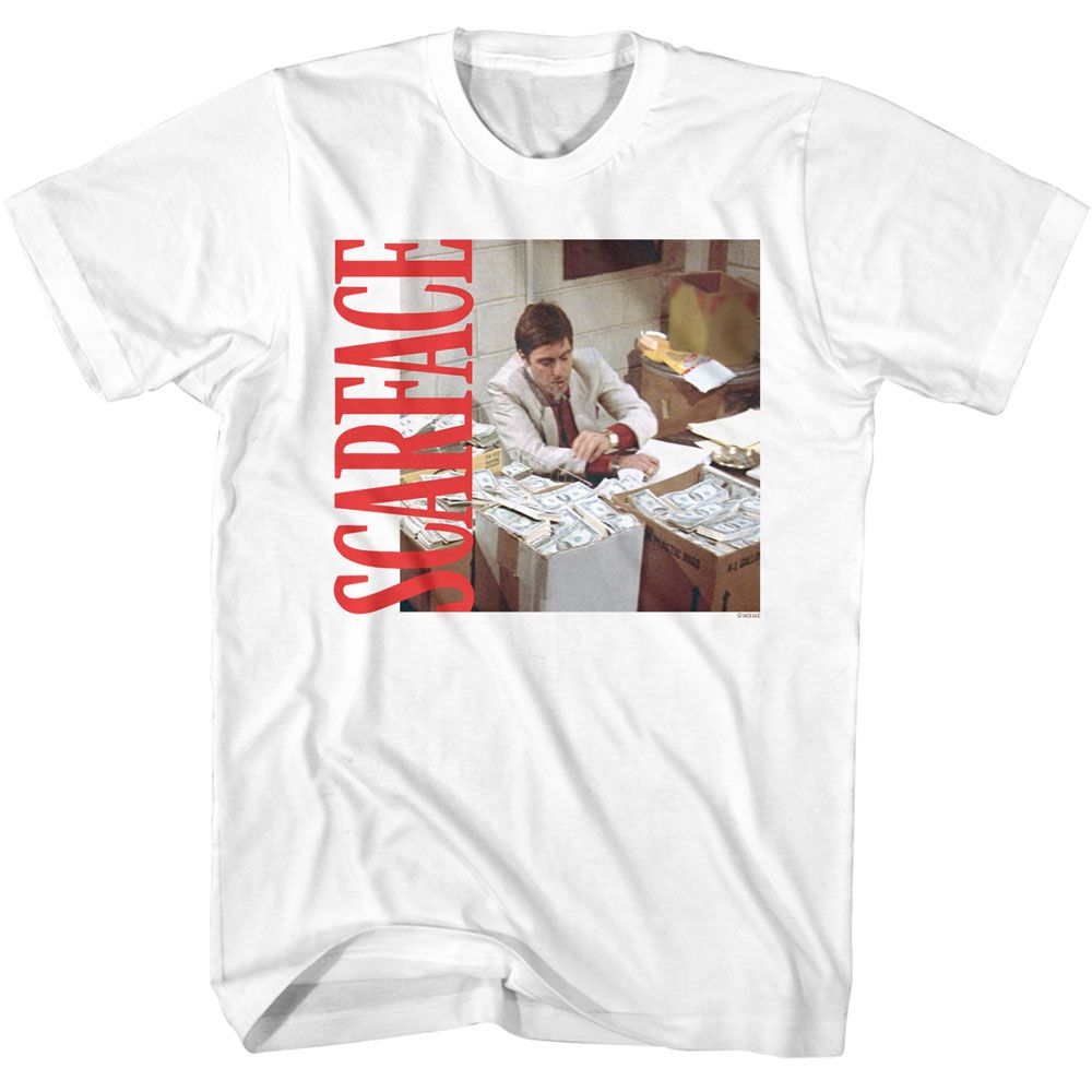 Scarface Money and Side Logo T-Shirt product image 1