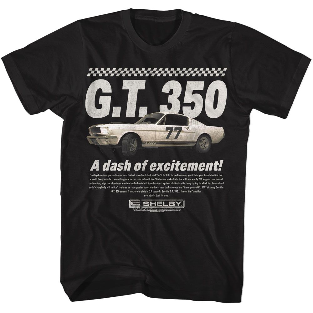 Carroll Shelby A Dash Of Excitement T-Shirt product image 1