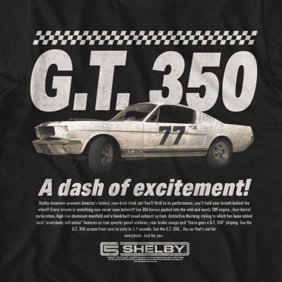 Carroll Shelby A Dash Of Excitement T-Shirt product image 2