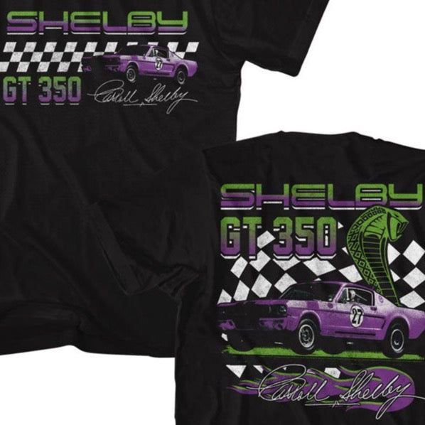 Carroll Shelby Gt 350 Racing F B T-Shirt product image 2