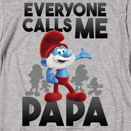 Smurfs Call Me Papa T-Shirt product image 2