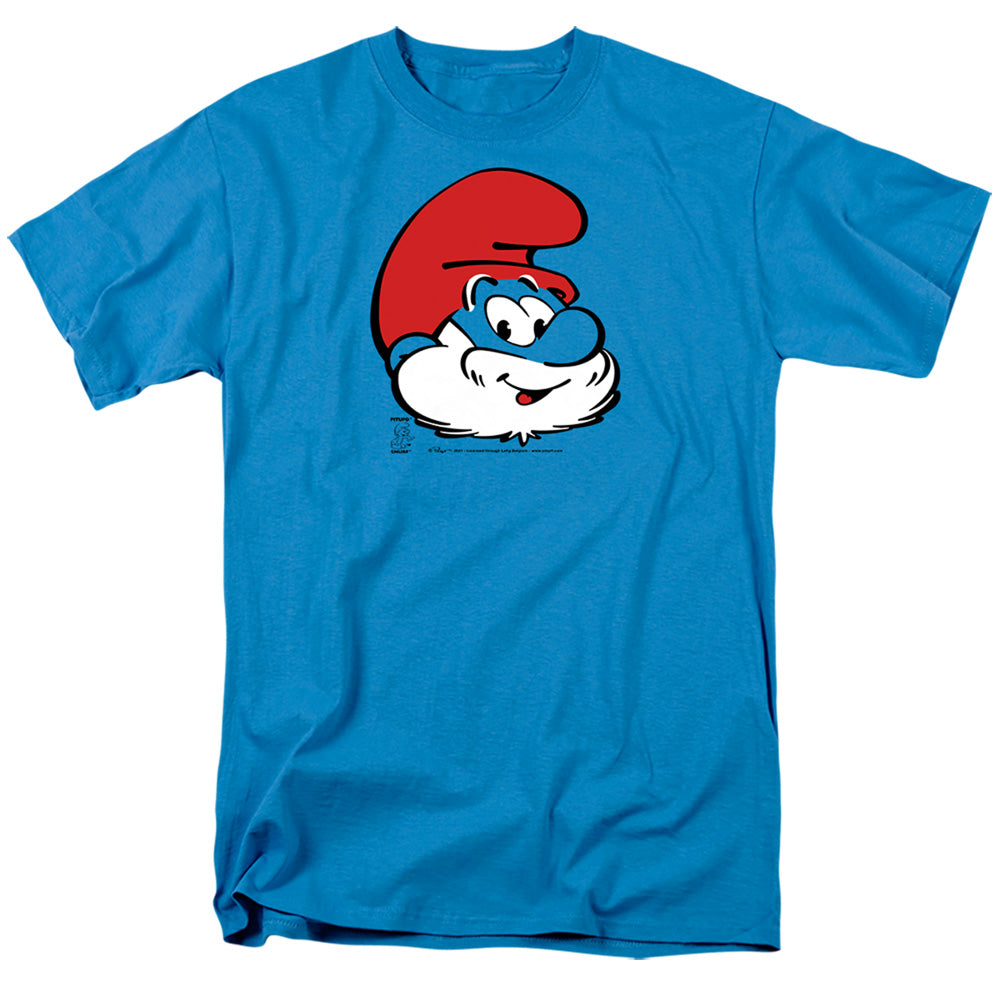 Smurfs Papa Smurf Head T-Shirt product image 1