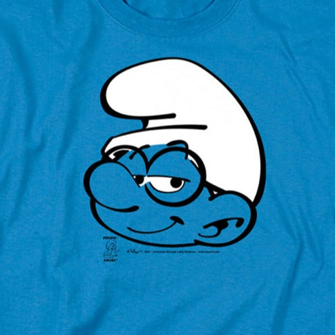 Smurfs Brainy Smurf Head T-Shirt product image 2