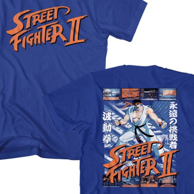 Street Fighter Ryu And Scenes T-Shirt product image 2