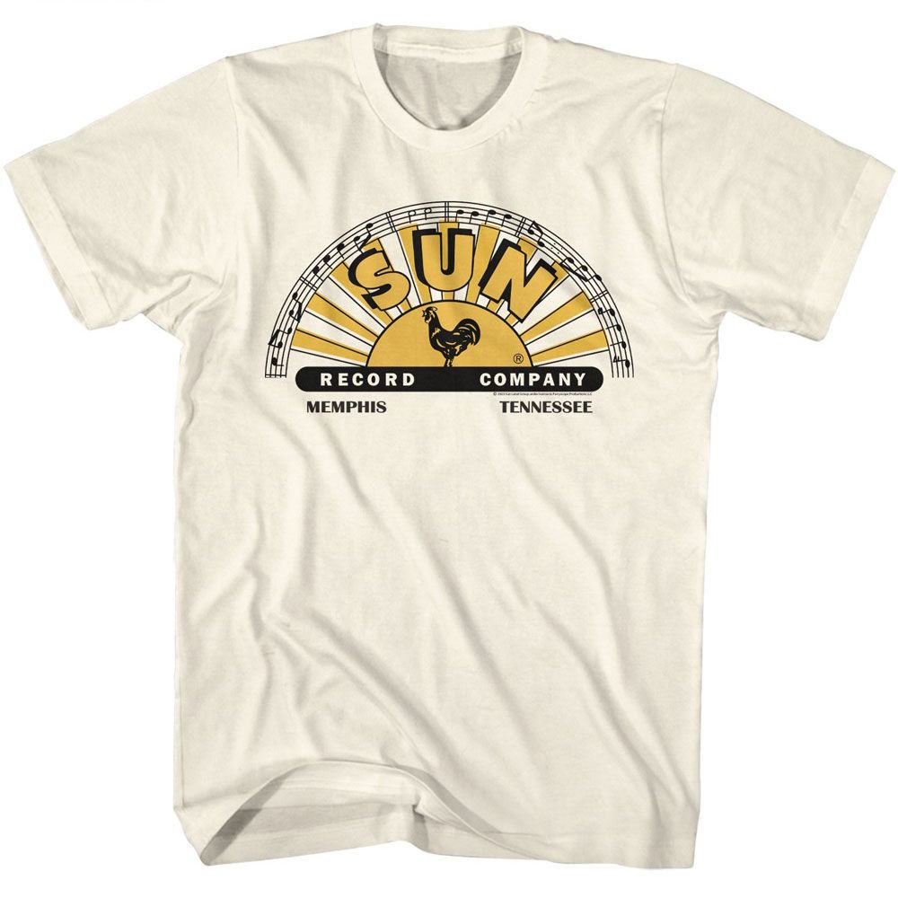 Sun Records Logo With Offset Color T-Shirt product image 1