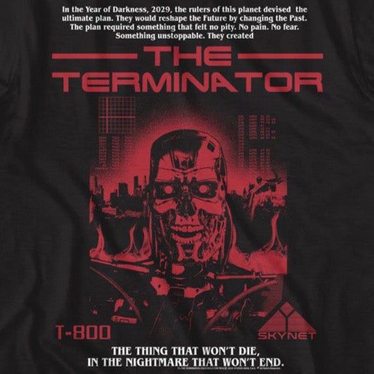 Terminator Red T 800 T-Shirt product image 2