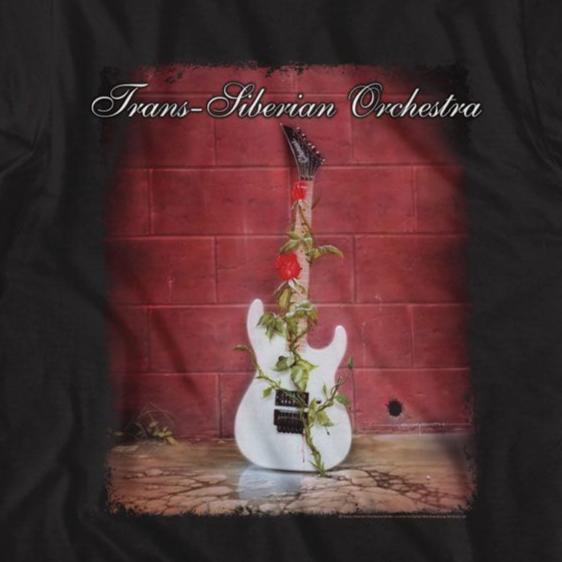 Trans Siberian Orchestra Rosy Guitar T-Shirt product image 2