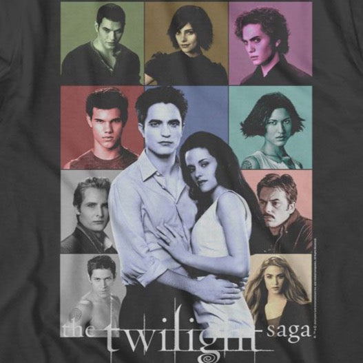 Twilight Cast Photos T-Shirt product image 2