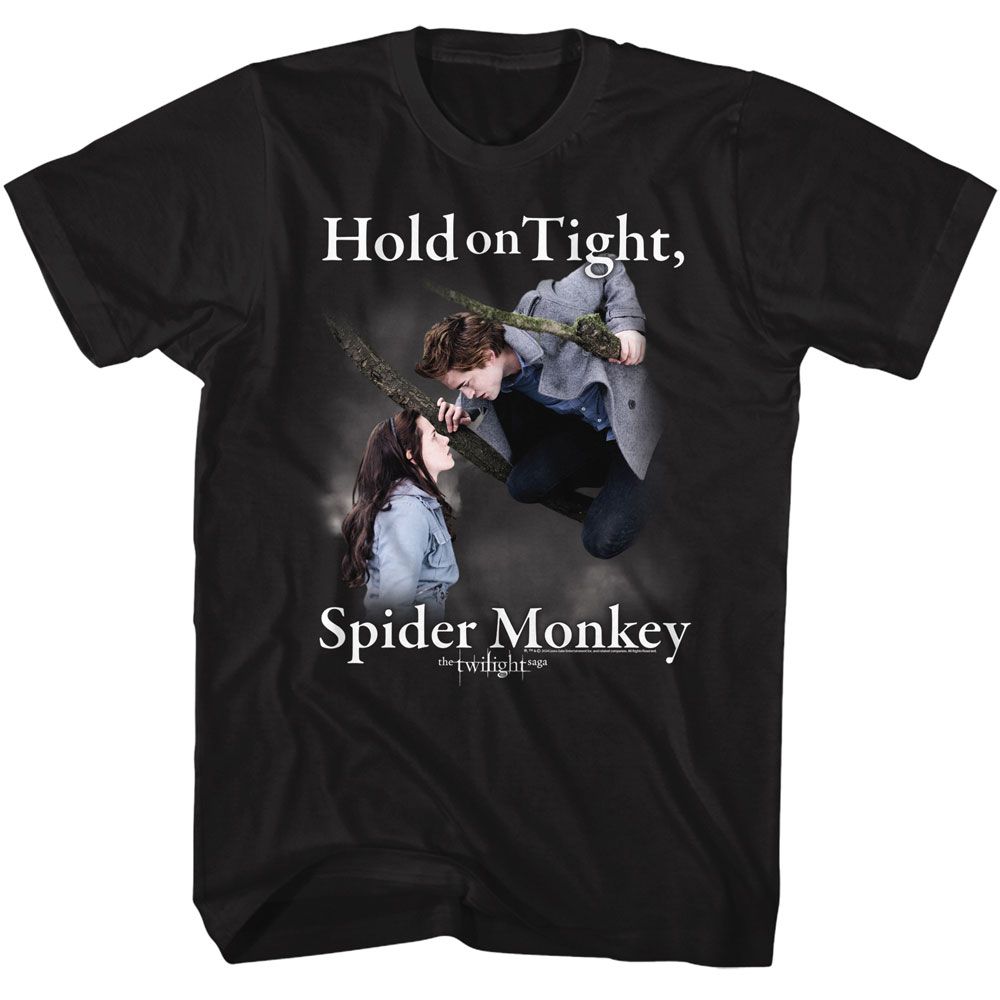 Twilight Hold On Spider Monkey T-Shirt product image 1
