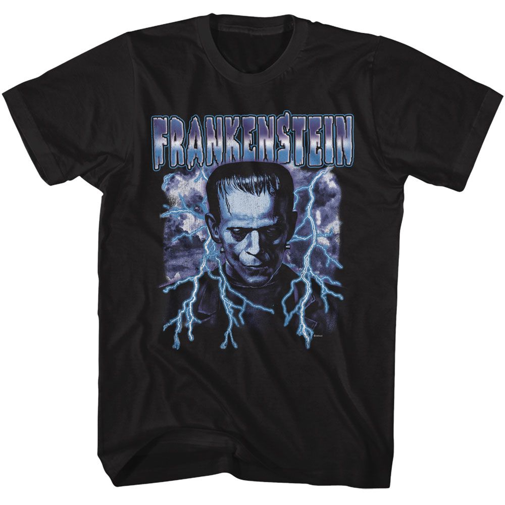 Universal Monsters Frankenstein Lightning T-Shirt product image 1