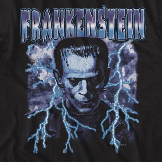 Universal Monsters Frankenstein Lightning T-Shirt product image 2