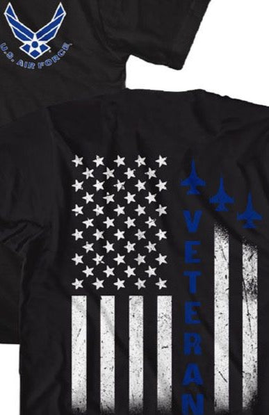 USAF Air Force Vet T-Shirt product image 2