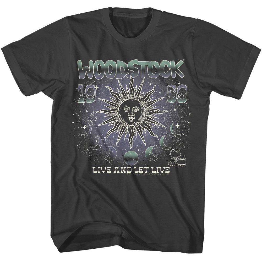 Woodstock Sun And Moon Phases 2 T-Shirt product image 1