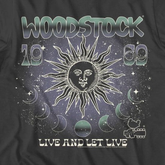 Woodstock Sun And Moon Phases 2 T-Shirt product image 2