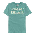 Weezer Off White Checkers Comfort Colors T-Shirt product image 1