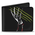 A Nightmare on Elm Street Freddy's Hand Scratching Bi-Fold Wallet